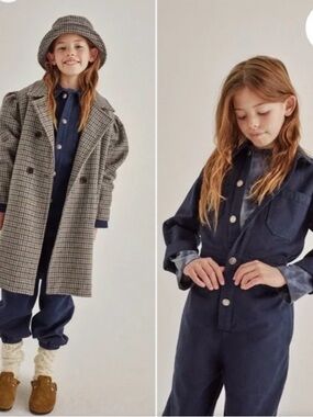 Kids Navy One-Piece Bodysuit - Classic Button Front